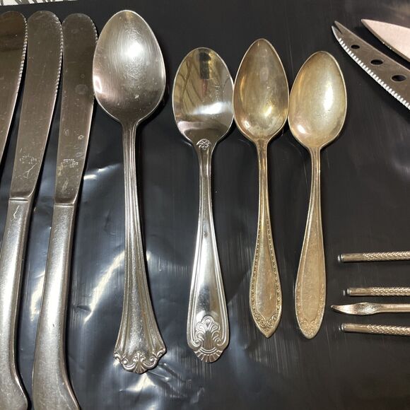 flatware mixed lot 13 Pc  Vintage And Modern - Picture 3 of 6